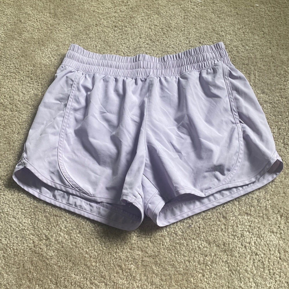 Purple shorts